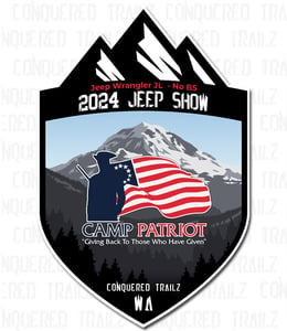 Image of Camp Patriot 2024 Jeep Show - Event Badge