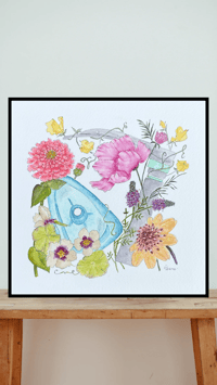 Image 2 of Anesthesia Garden-original artwork