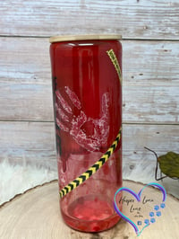 Image 3 of Blood Drip Serial Killer Glass Tumbler 