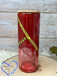 Image 4 of Blood Drip Serial Killer Glass Tumbler 