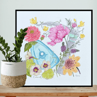 Image 3 of Anesthesia Garden-original artwork