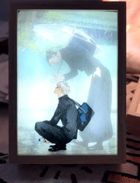 Anime Light Painting Gojo