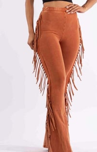Image 3 of Casual Fringe Pants