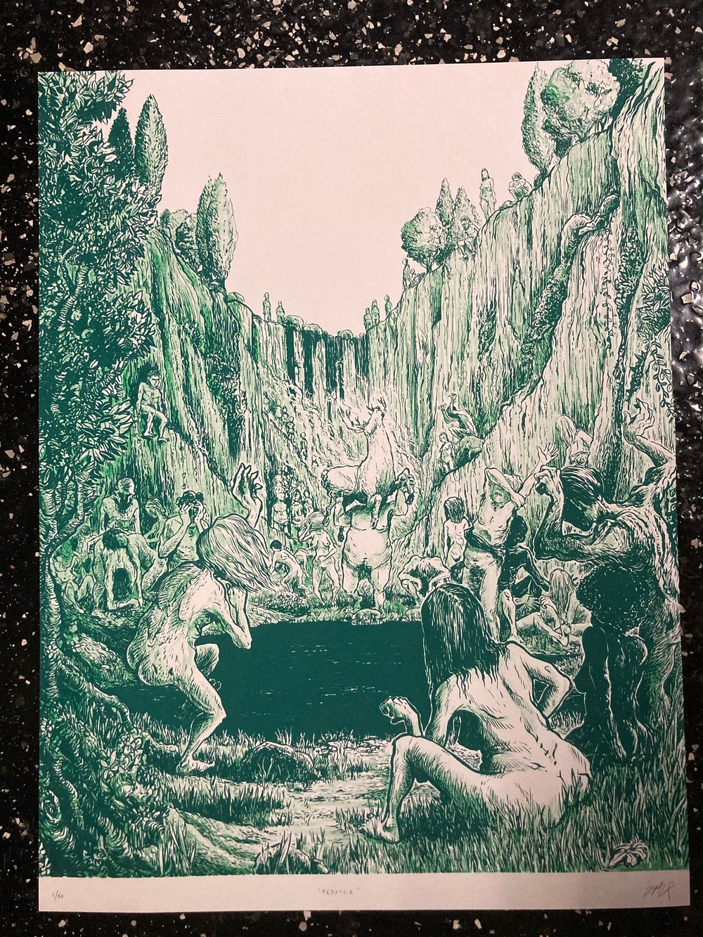 Image of REJOICE print