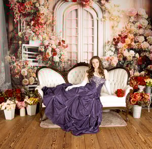 Image of Floral Sunroom 