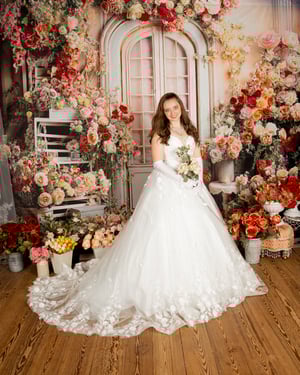 Image of Floral Sunroom 