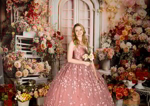 Image of Floral Sunroom 