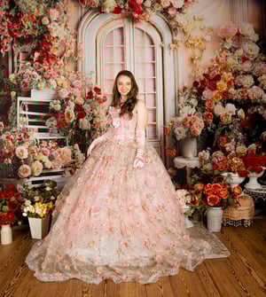 Image of Floral Sunroom 