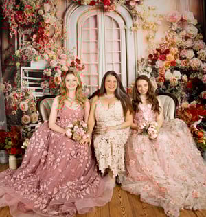 Image of Floral Sunroom 