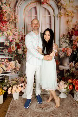 Image of Floral Sunroom 