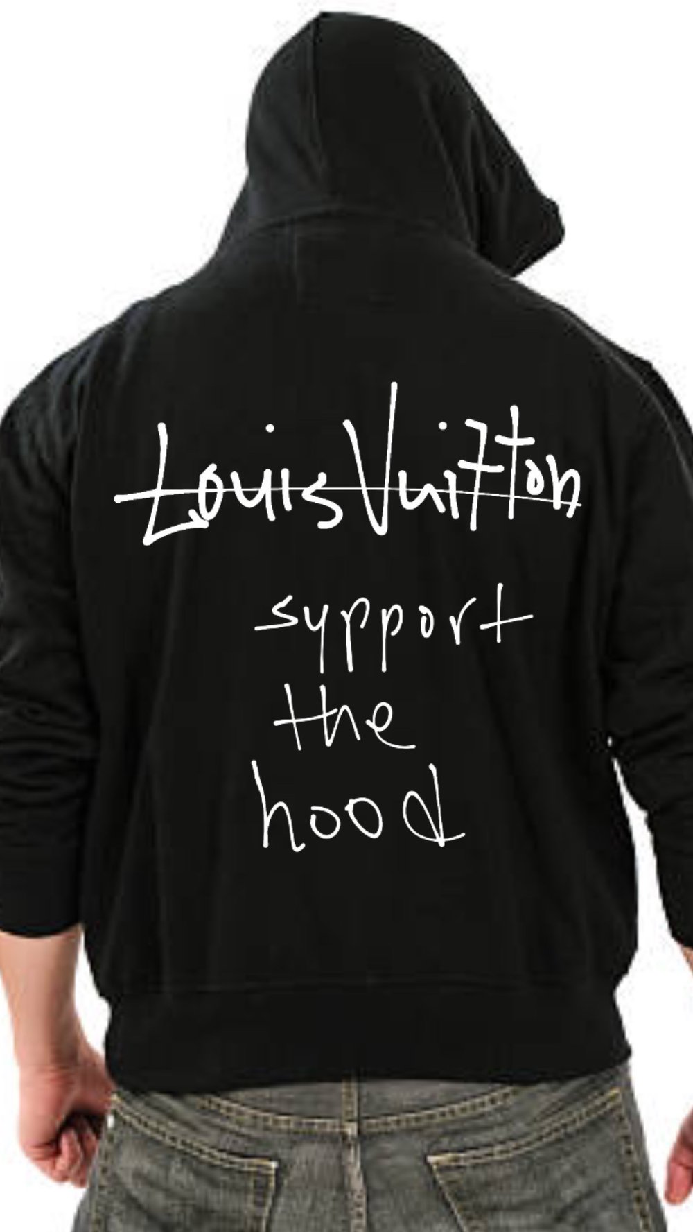 Image of Louis x Support The Hood - Hoodie