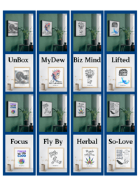 🎨Our Fine Arts Mental Health Prints 🎨