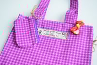 Image 1 of Retro Purple Tote Bag