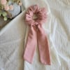 Satin Linette Tail Scrunchie 