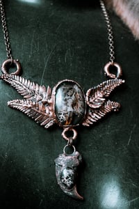 Image 2 of Whats Found in the Forest copper necklace