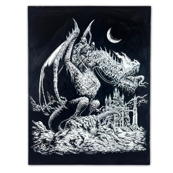 Image of Witch King - Original Artboard