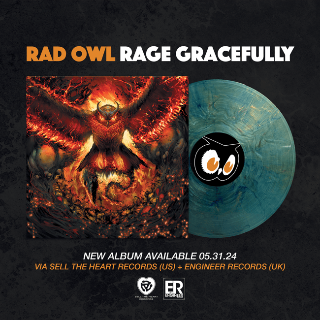 Rad Owl - Rage Gracefully 12" LP