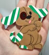 Pupcake Brooch