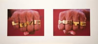Isaac Julien - Hate/Love *Signed Print*