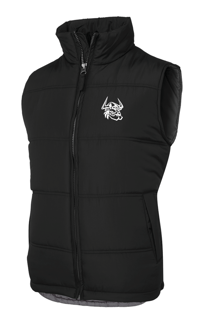 Raiders Puffer Vest (Black)