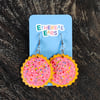 Hundreds and Thousands Biscuit Earrings 