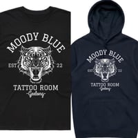 Moody Blue Hoodie and Tee presale combo 