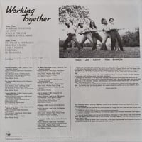 Image of [LAST ONE] Sharon And Tom Mindock And His Own – Working Together (AOR Private Press 🇺🇸 LP)