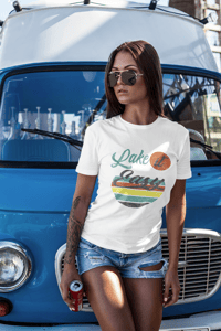 Image 2 of Tide & Timber Co. Lake It Easy Retro - Dark Unisex t-shirt