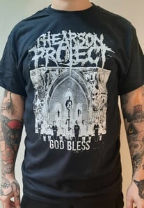 Image of 'GOD BLESS' B/W Tshirt