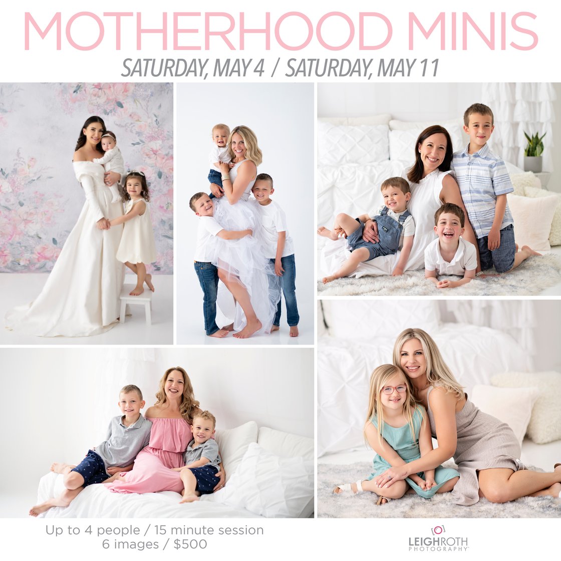 Image of MOTHERHOOD MINI SESSIONS - MAY 4 + MAY 11