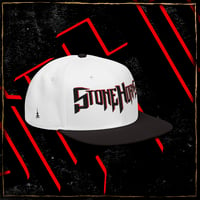 Image 2 of White Snapback Hat