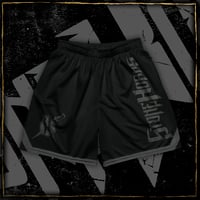 Image 4 of Grey Logo Unisex mesh shorts copie