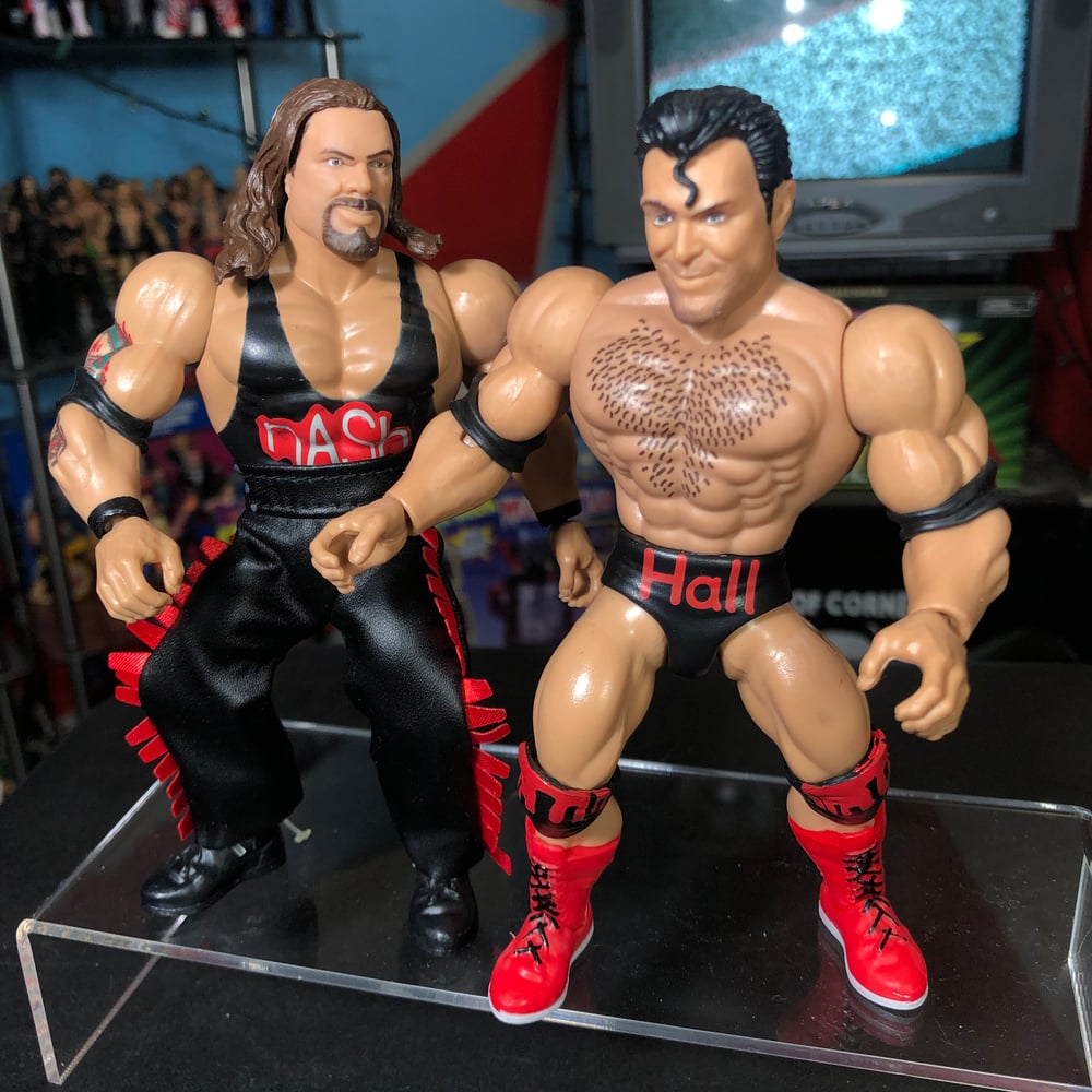 WWE Mattel Superstars Series 2 The Outsiders Kevin Nash Scott Hall MOTU Figures