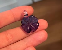 transparent purple clov