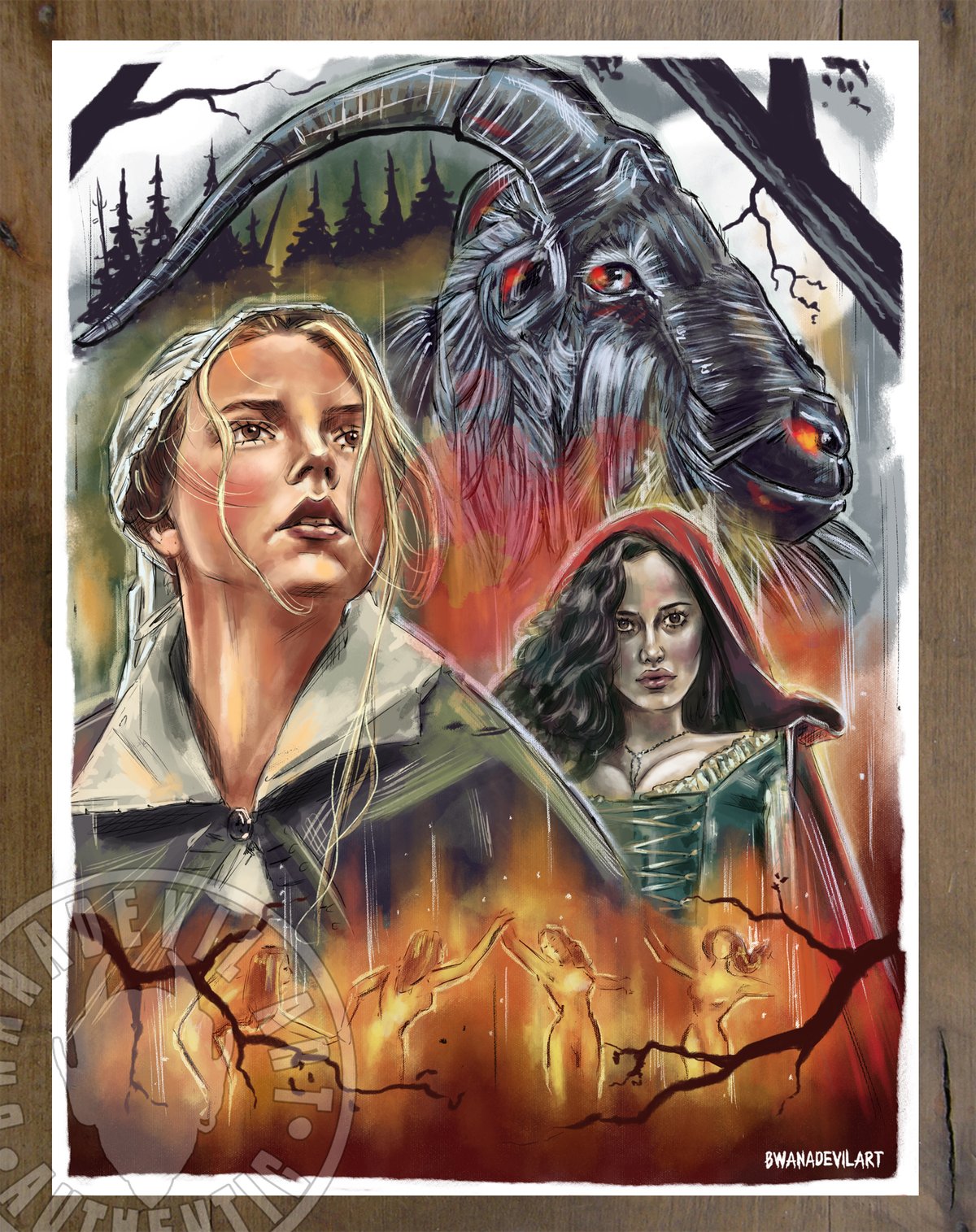 Image of The VVitch 9x12" and 5 X 7" Art Prints