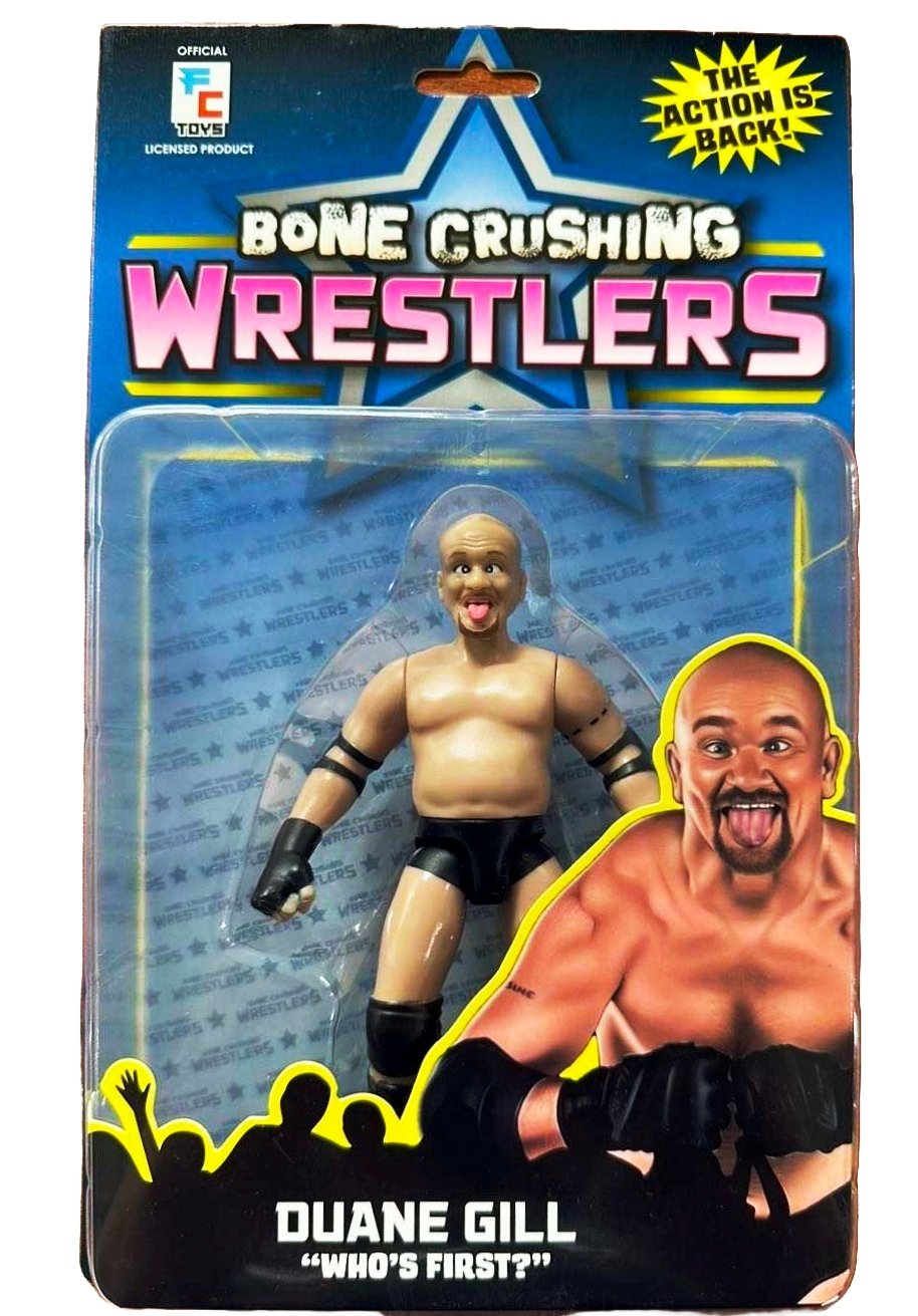 **IN STOCK!** DUANE GILL Bone Crushing Wrestlers Series 1 Figure by FC Toys