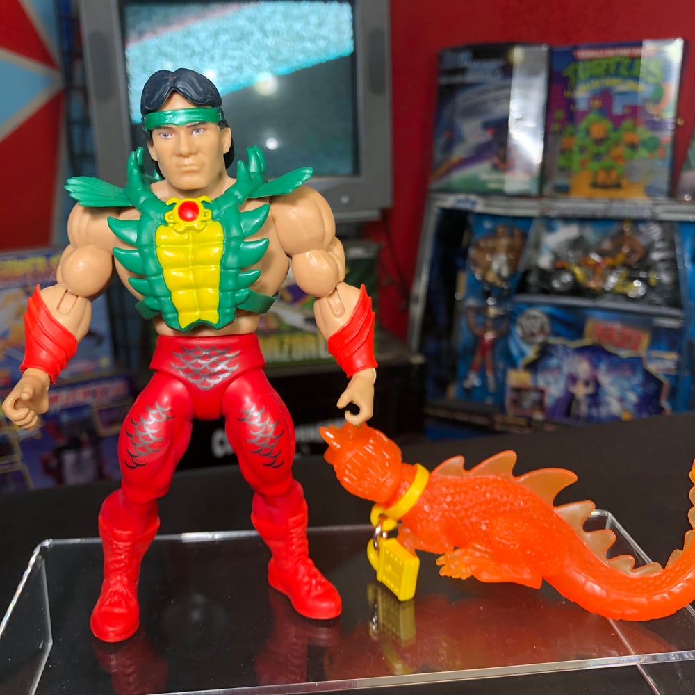 WWE Mattel Superstars Masters of the Universe Series 5 The Dragon Steamboat Figure
