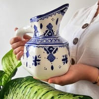 LARGE CERAMIC PITCHER