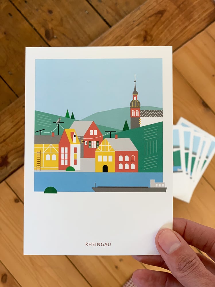 Image of Postkarte Rheingau