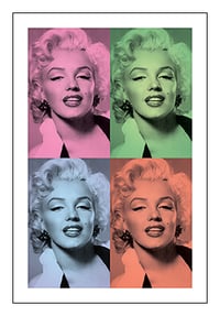 Image 1 of marilyn monroe 4-up 16x24 - P0020