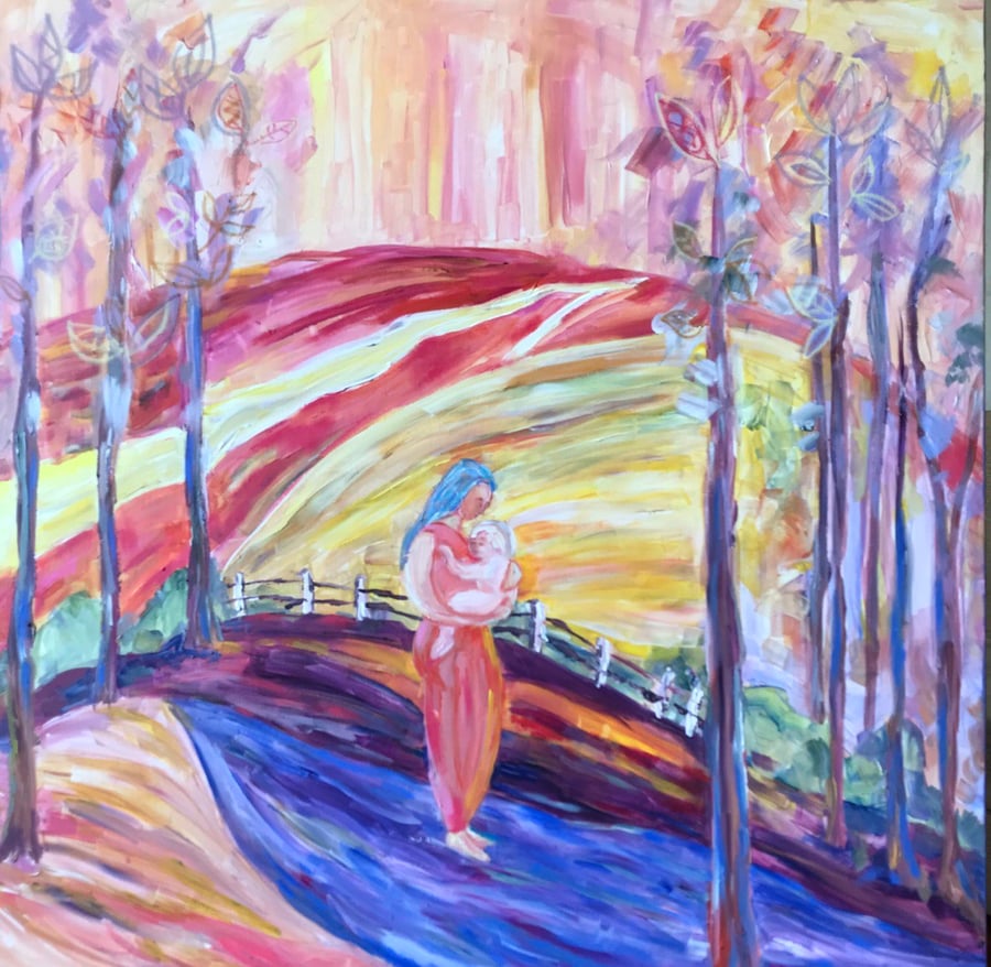 Image of Cultivating Hope, original artwork by Tetiana Pchelnykova