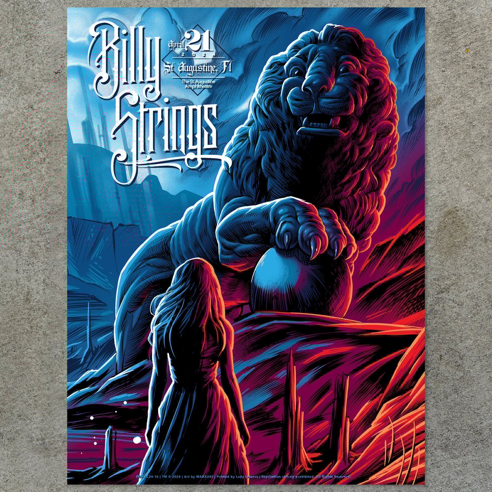 F4D Studios — BS St. Augustine Regular Triptych Posters