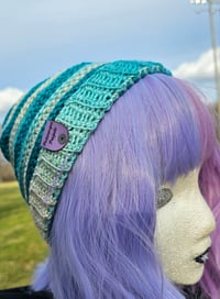 Image 3 of Slouch Beanie - Polar Sparkle 