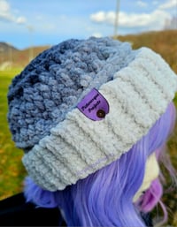 Image 4 of Winter Slouch Beanie - Misty Haze