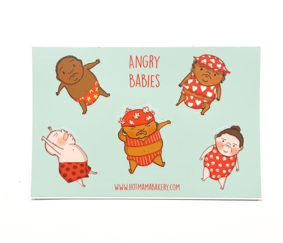 Image of Angry Babies Stickers