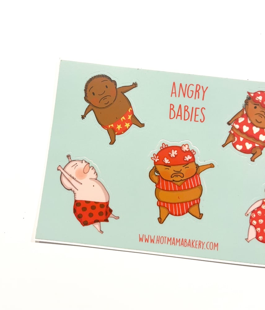 Image of Angry Babies Stickers