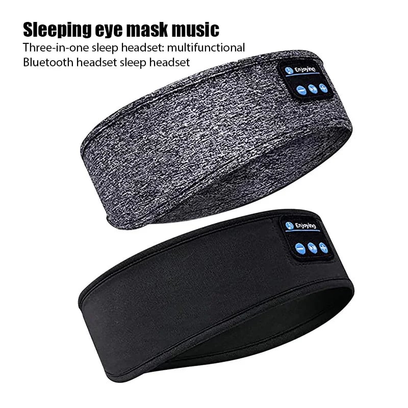 Wireless Bluetooth Headset Use At Work Sports Fitness Sleep Headband For Elastic Wireless Music