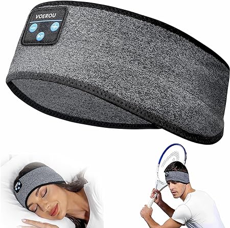 Wireless Bluetooth Headset Use At Work Sports Fitness Sleep Headband For Elastic Wireless Music 