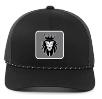 Image 1 of LocalHoops Stamped Adjustable Hat - Black