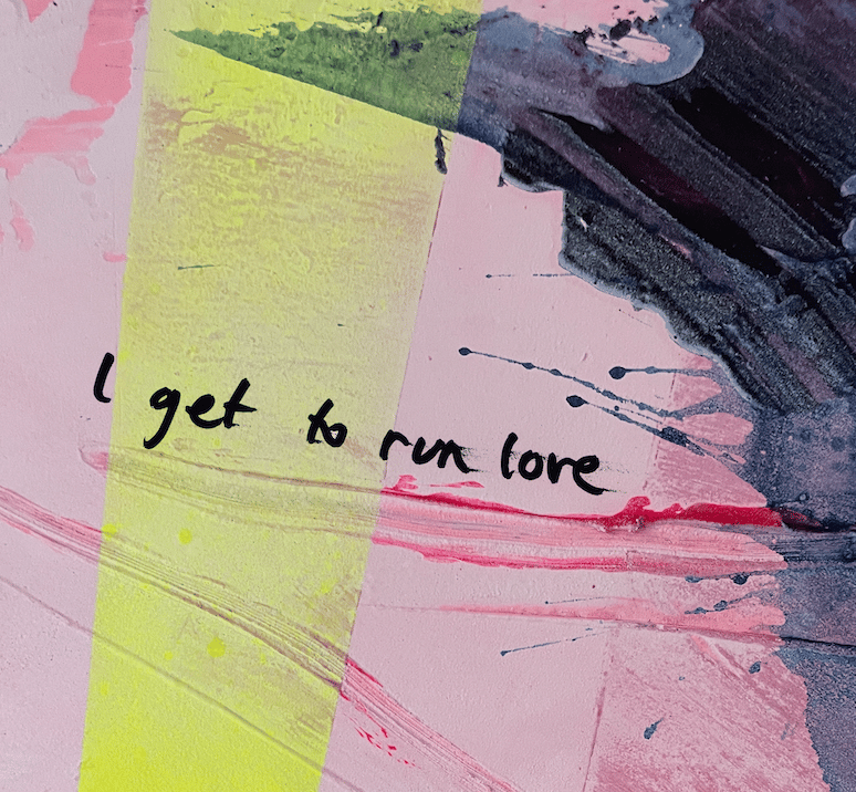 Image of I Get To Run Love